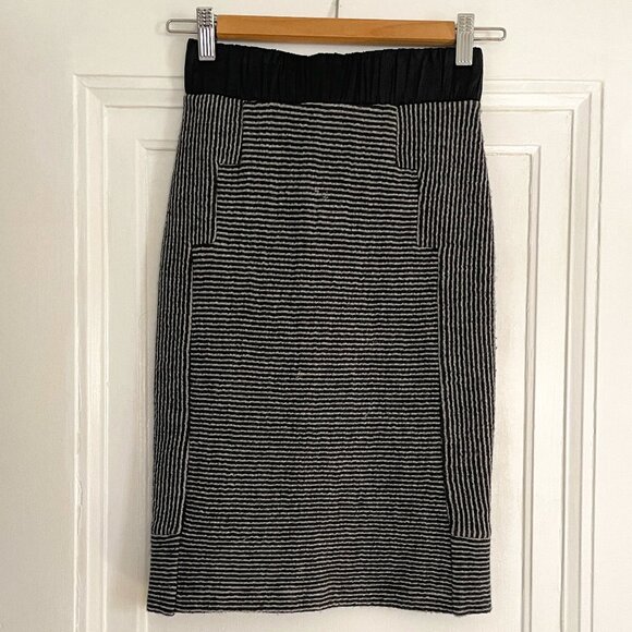 Vena Cava Skirt Black & White XS - Picture 2 of 5